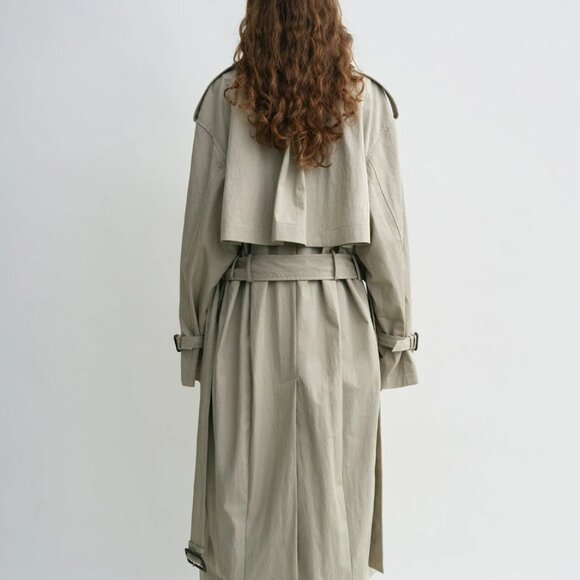 Toteme Crisp summer trench clay - Picture 3 of 9